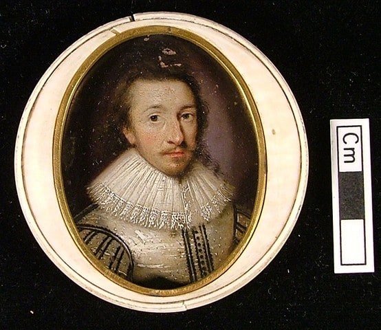 Man in a Black and White Doublet