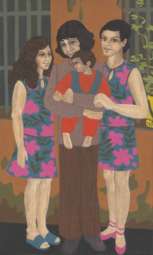 ‘Prison Paintings 17‘, Gulsun Karamustafa, 1972 | Tate