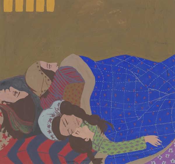 ‘Prison Paintings 6‘, Gulsun Karamustafa, 1972 | Tate