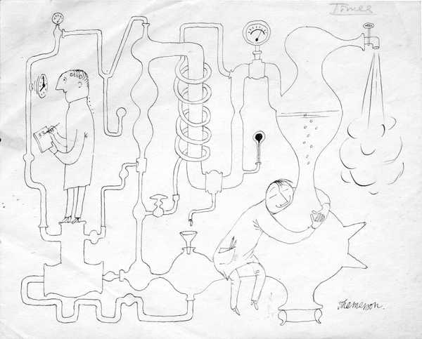 ‘Science and Technology II (distillery)‘, Franciszka Themerson, 1954 | Tate