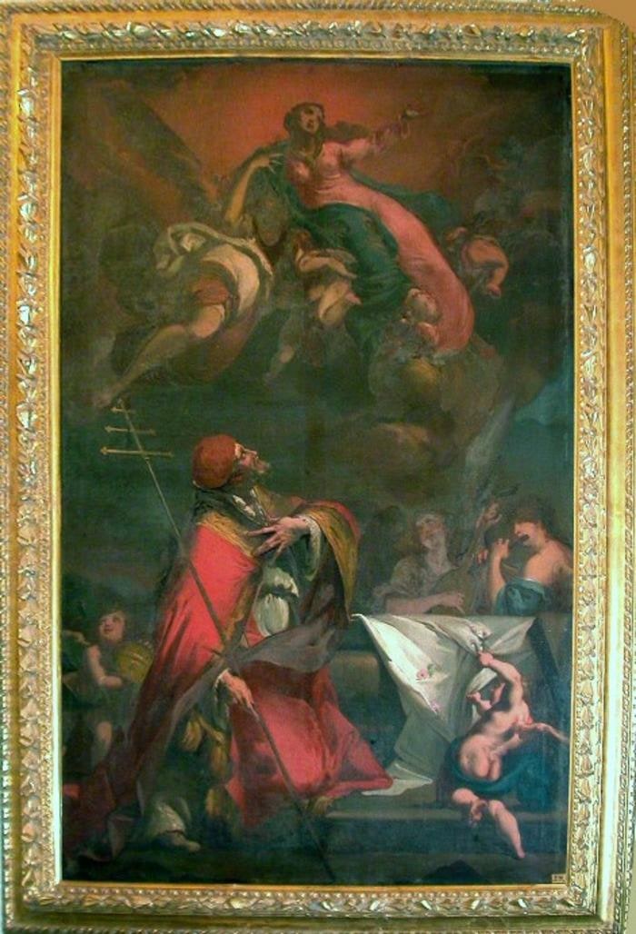 Apparizione della Vergine a un Pontefice