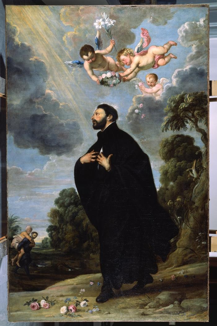 Pala d'altare: San Francesco Saverio