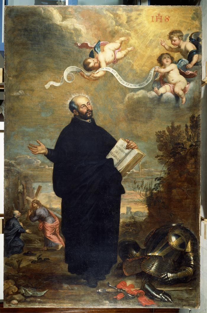 Pala d'altare: Sant'Ignazio di Loyola