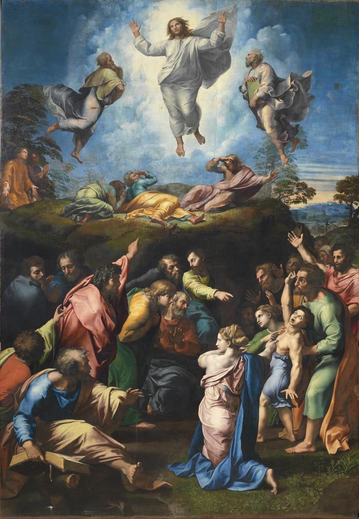 Pala d'altare: Trasfigurazione