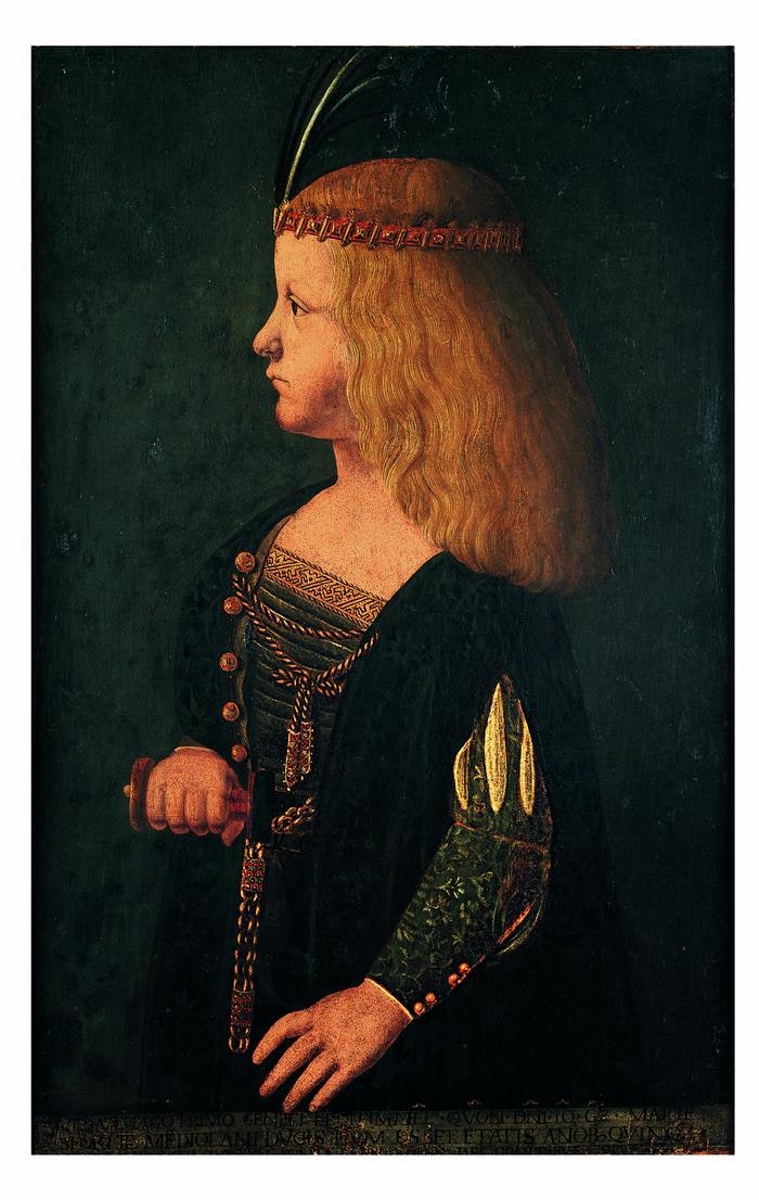 Ritratto di Francesco II Sforza a cinque anni