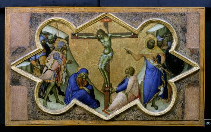 Scomparto di predella: Crocifissione