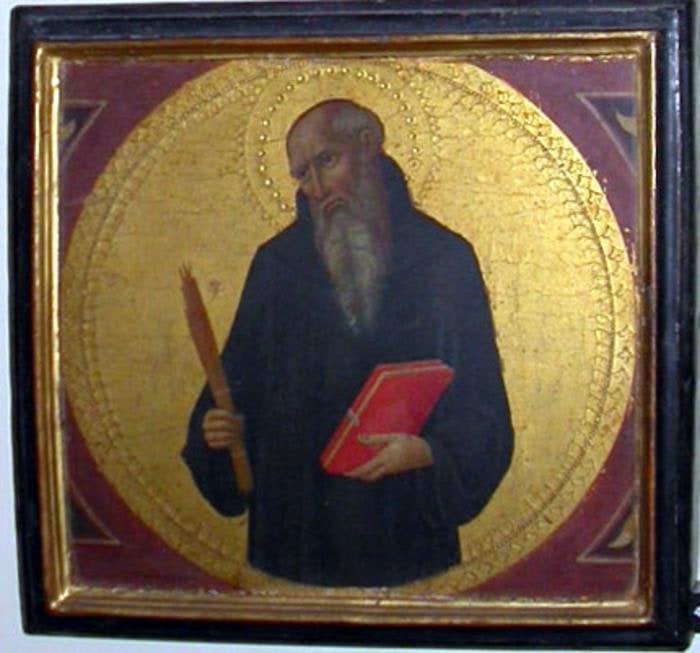 Scomparto di predella: San Benedetto