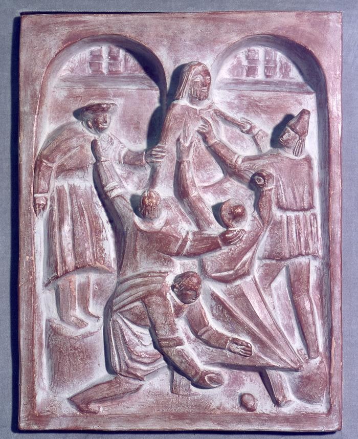 Via Crucis: Cristo deriso